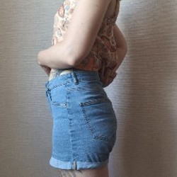 Джинсовые шорты - фото 3
