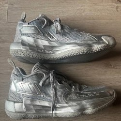 Adidas Dame 7 EXTPLY Silver Metallic - фото 3