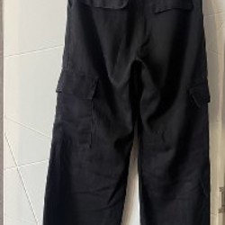 Брюки карго H&M черные - фото 4