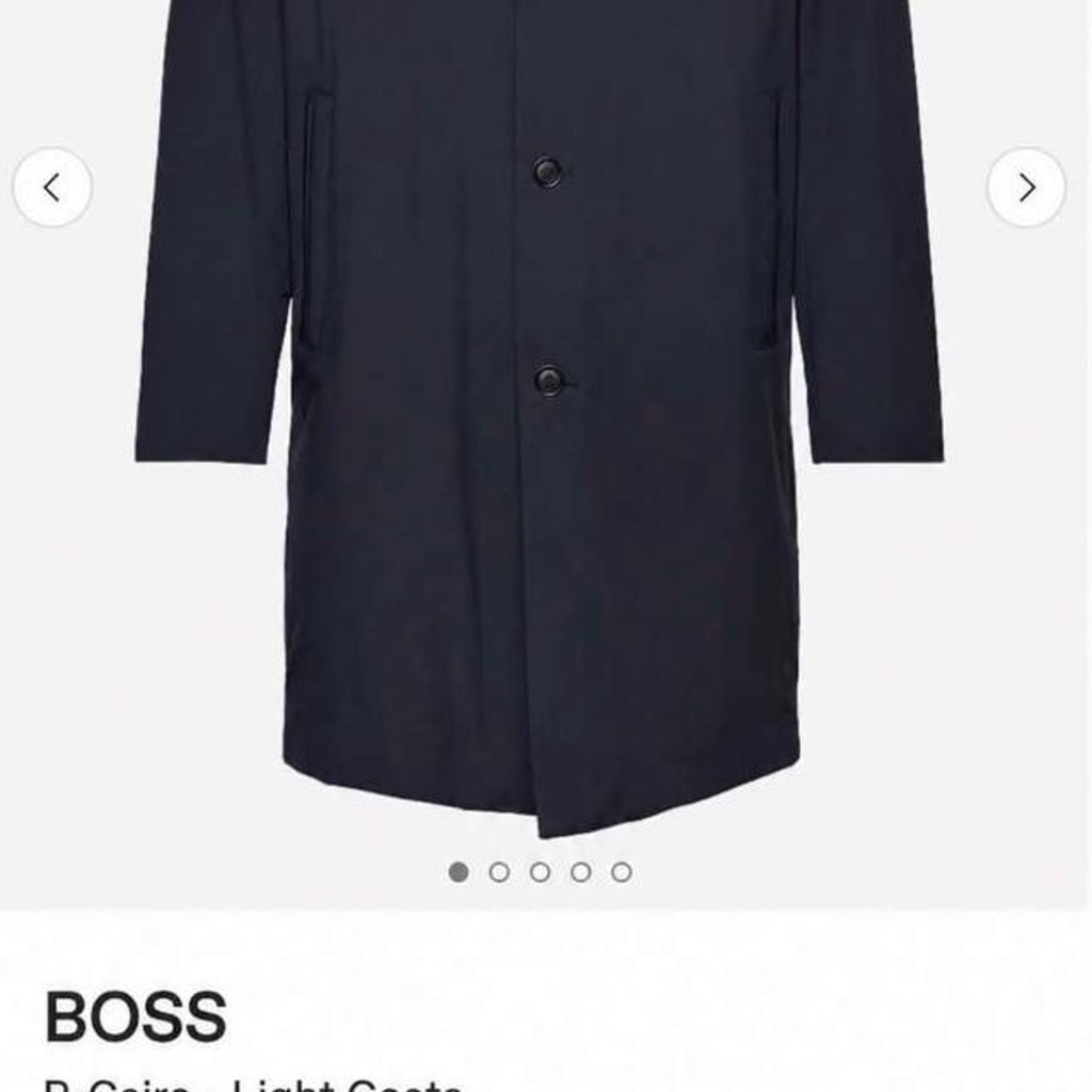 Мужское плащ-пальто BOSS
