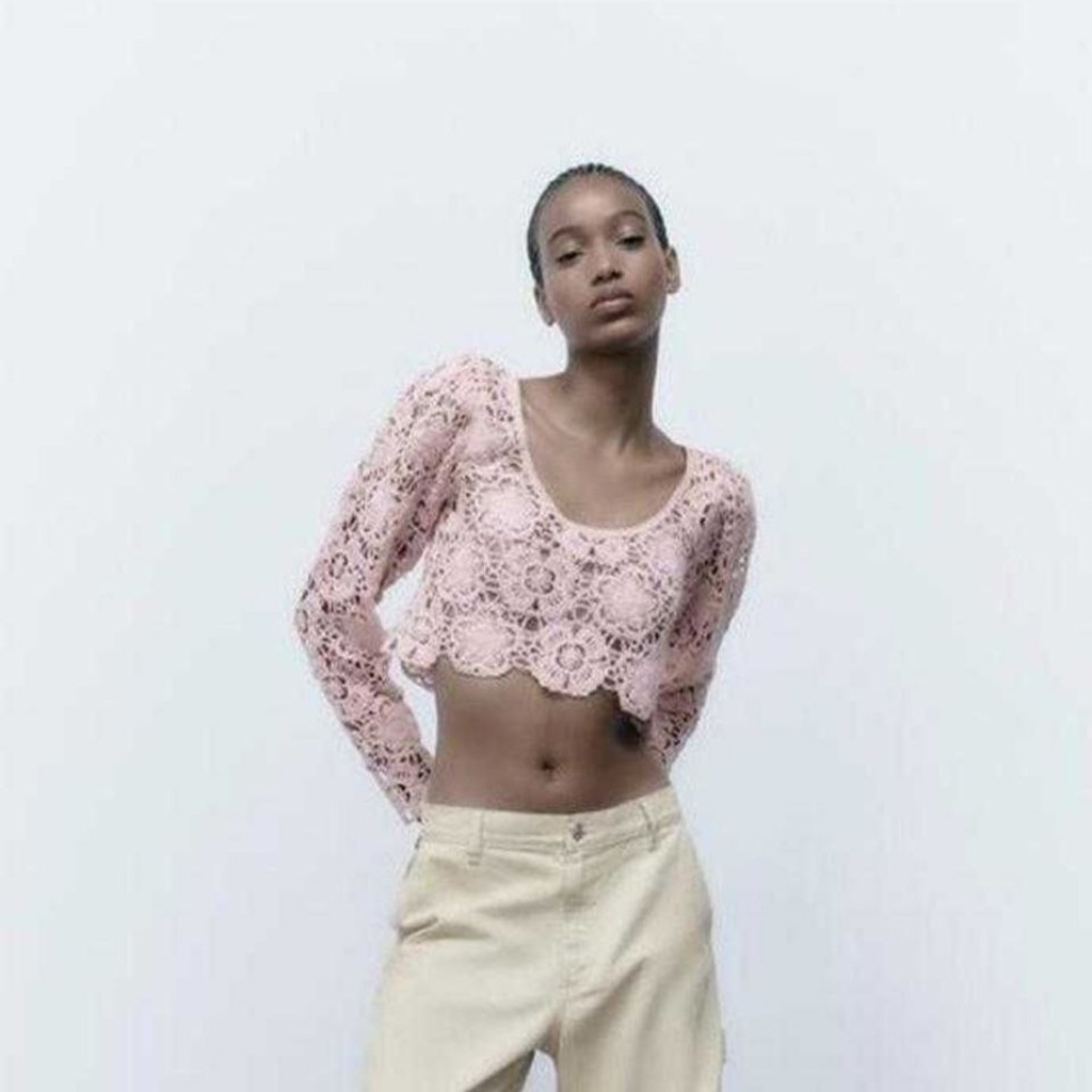 Вязаный топ (кофта) Zara
