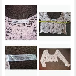 Вязаный топ (кофта) Zara - фото 2