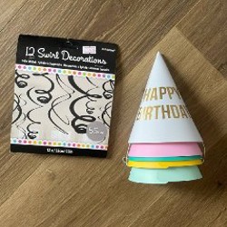 Набор колпачков Happy Birthday - фото 1