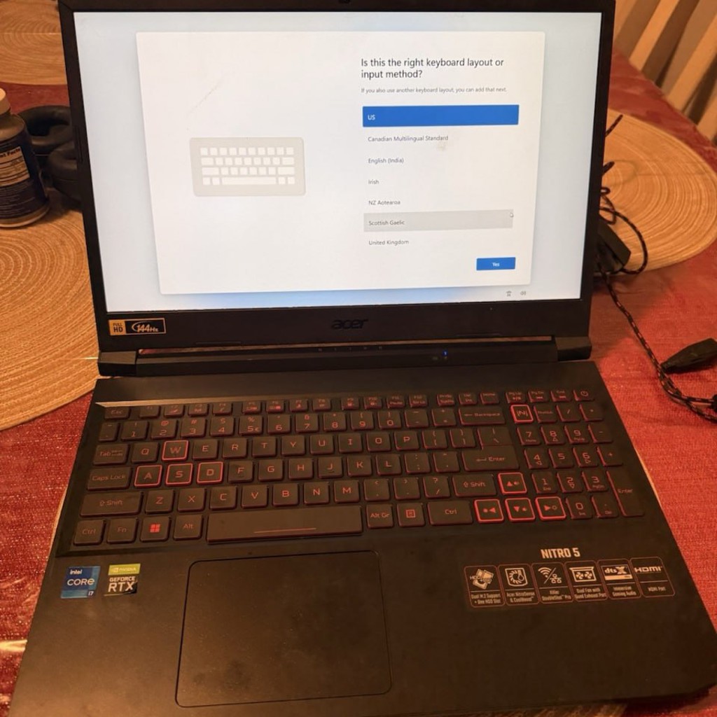 Игровой ноутбук Acer Nitro 5