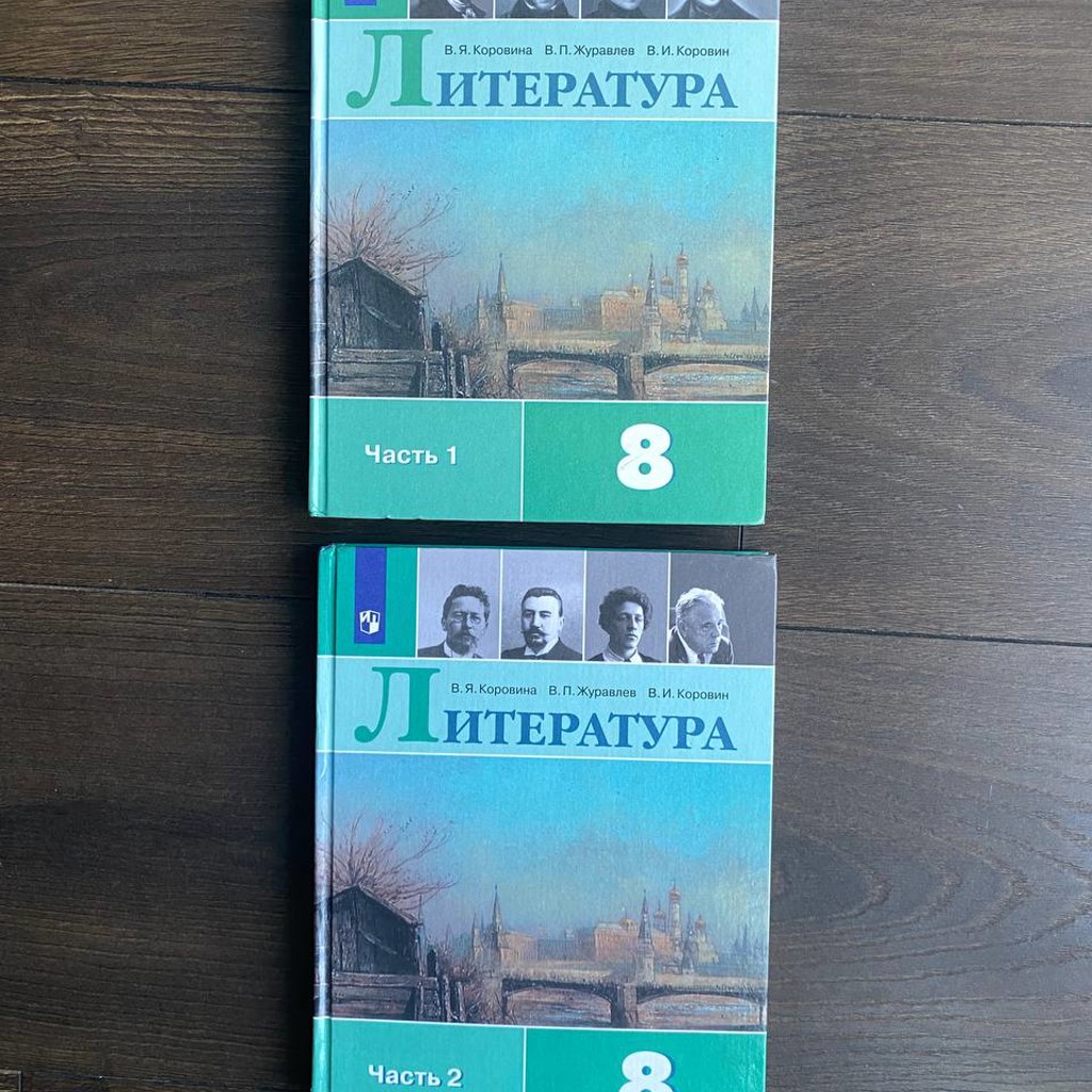 Учебники литература 8 класс