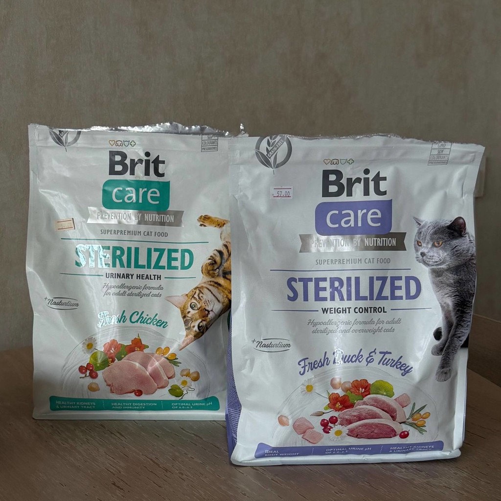 Корм Brit для кастрированных котов