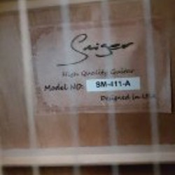 Акустическая гитара Smiger SM-411A - фото 3