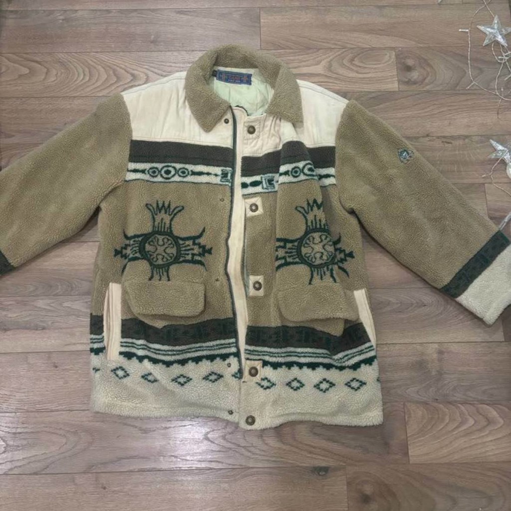 Vintage 90s CAMP Fleece Jacket