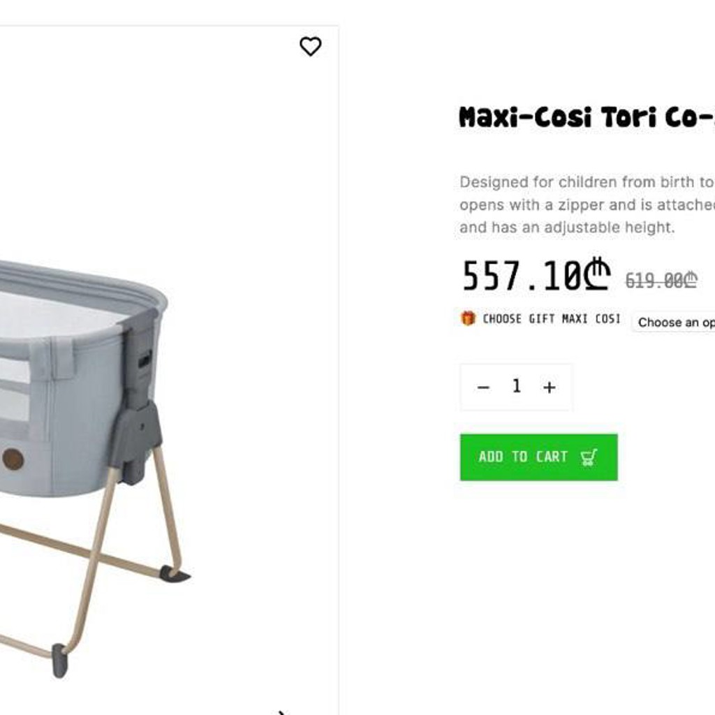 Maxi-Cosi Tori Co-sleeper