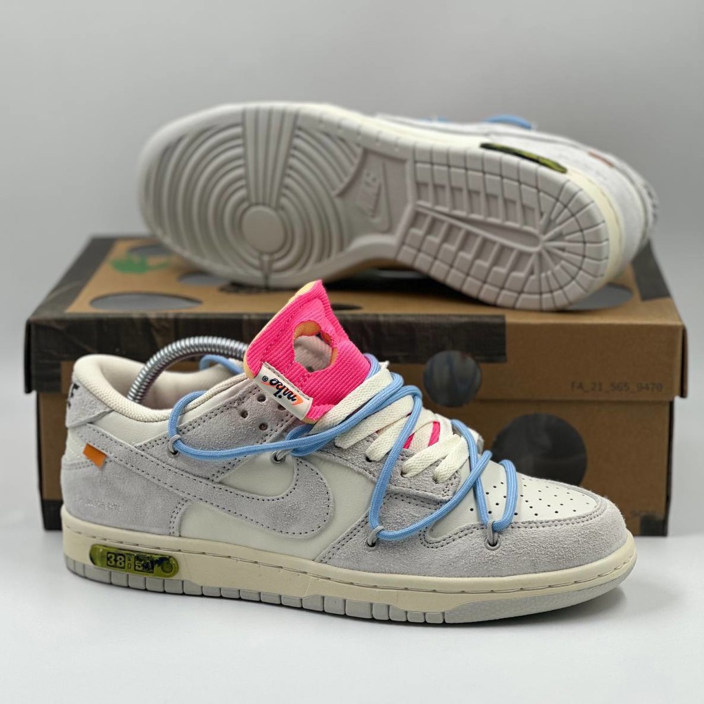 Кеды Nike Dunk Low Off White