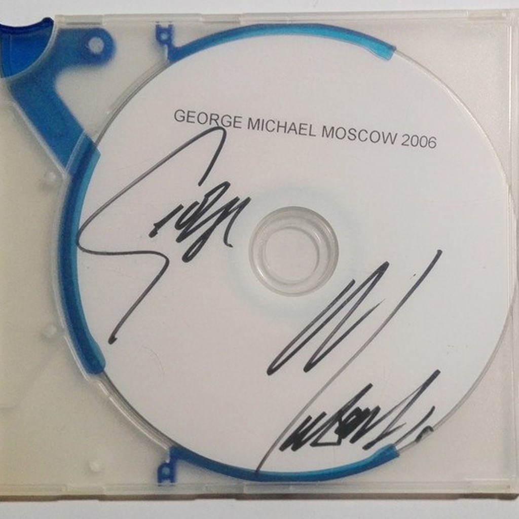 Автограф George Michael