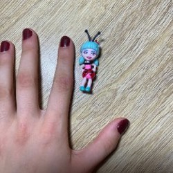 Кукла божья коровка в домике-улитке на колесиках - фото 4