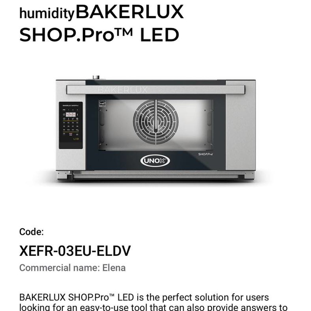 Конвекционная печь UNOX