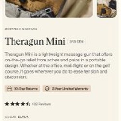 Массажер Theragun mini - фото 2