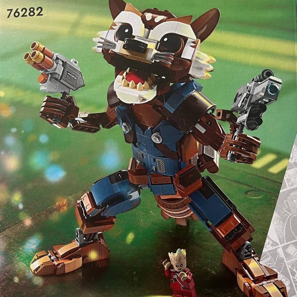 Lego Marvel енот