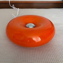 Стеклянная ночная лампа в форме пончика - фото 4