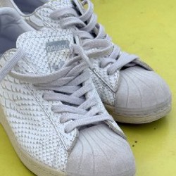 Converse голубые - фото 9
