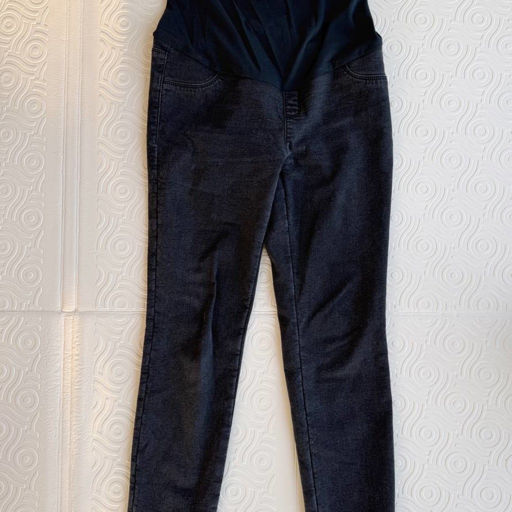 Джинсы для беременных белые