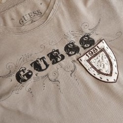 Винтажный лонгслив GUESS - фото 3