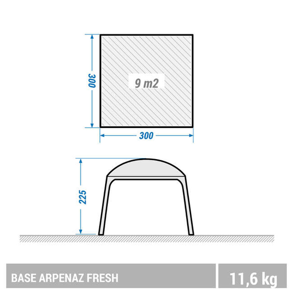 Шатер для кемпинга Quechua Arpenaz Fresh