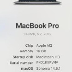 MacBook Pro 13inch M2 2022 - фото 3