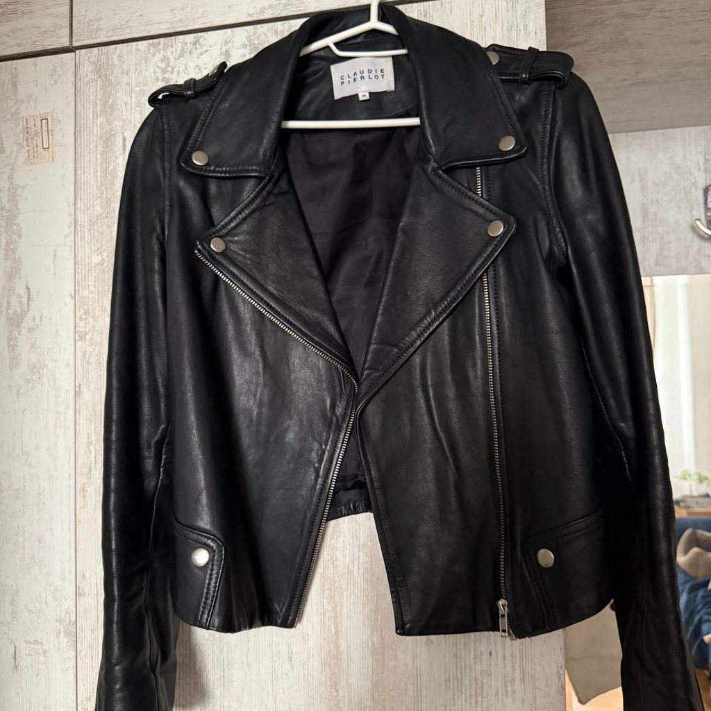 Кожаная куртка Claudie Pierlot