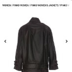 Кожаная куртка Pinko - фото 6