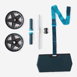 Ab Wheel with Resistance Band & Mat - фото 2