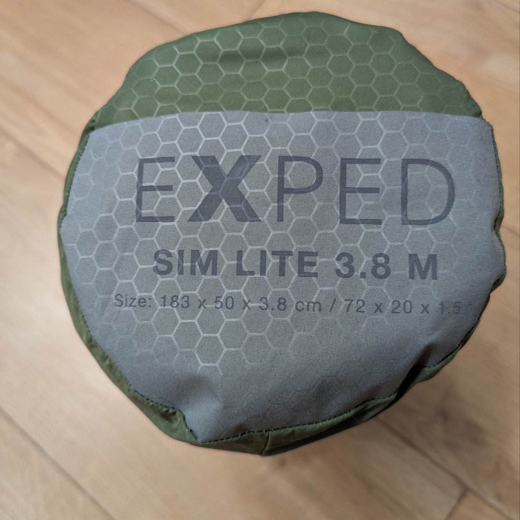 Надувной коврик Exped sim lite 3.8