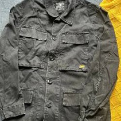 4 PKT Overshirt Black - фото 5