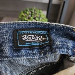 Женские винтажные джинсы Von Dutch - фото 5