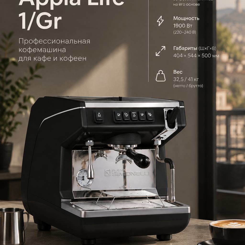 Nuova Simonelli Appia Life 1Gr