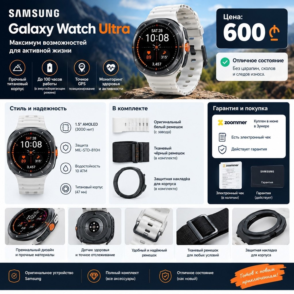 Samsung Galaxy watch ultra