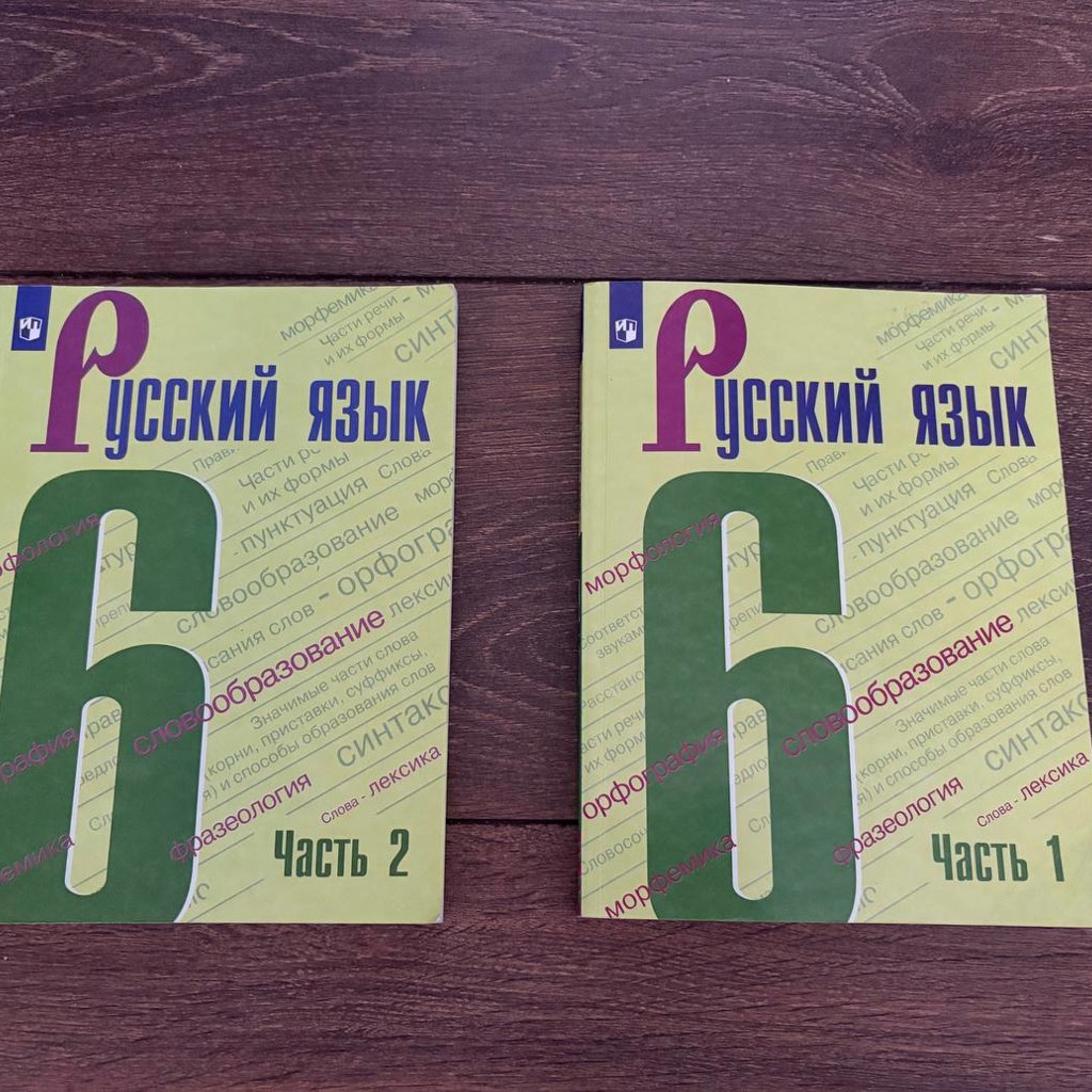 Учебники по русскому языку за 6 класс