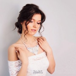 Колье White Rose - фото 5