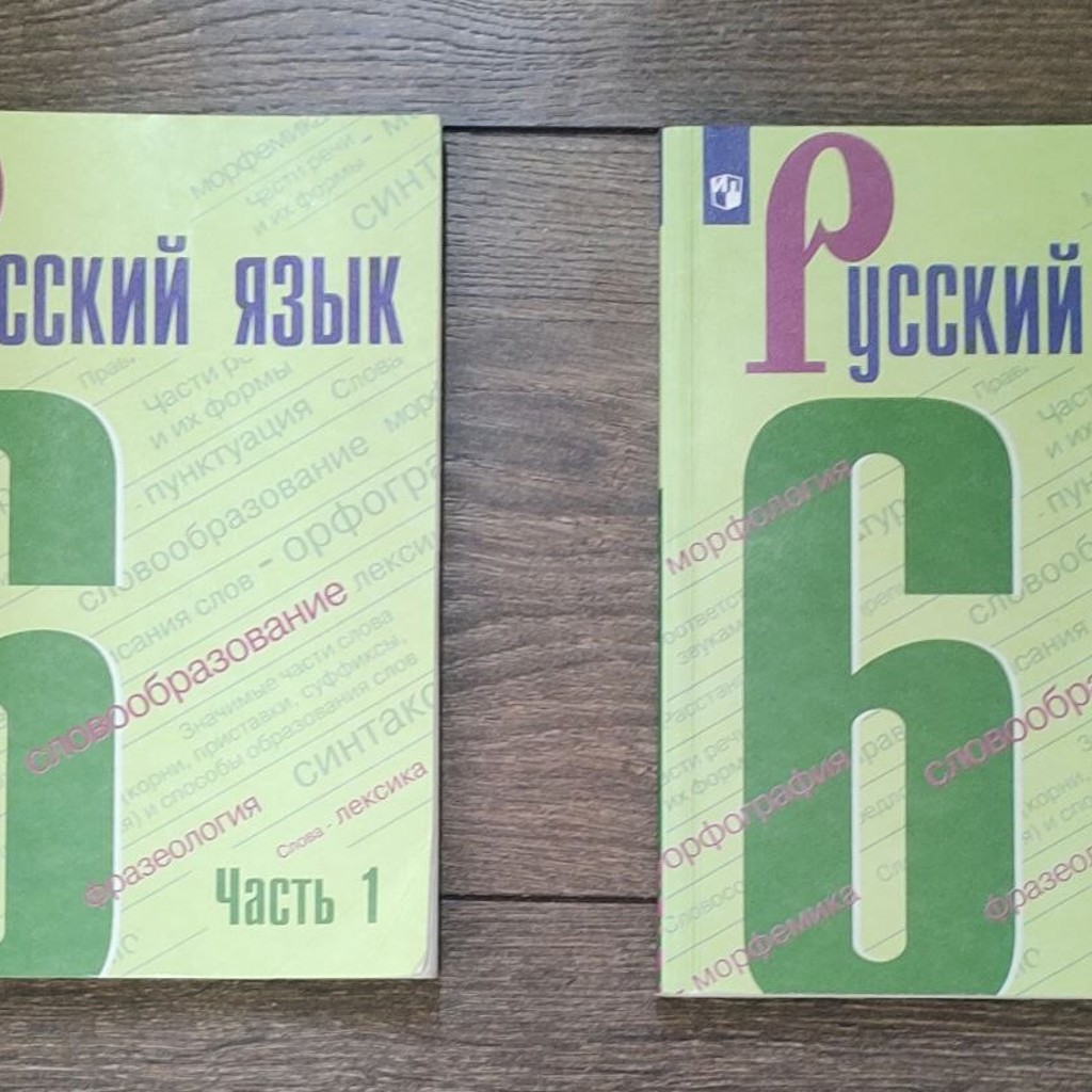 Учебники по русскому языку 6 класс