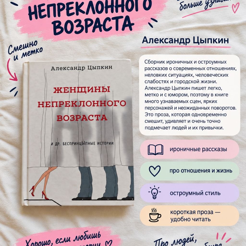 Женщины непреклонного возраста и др. беспринцыпные истории