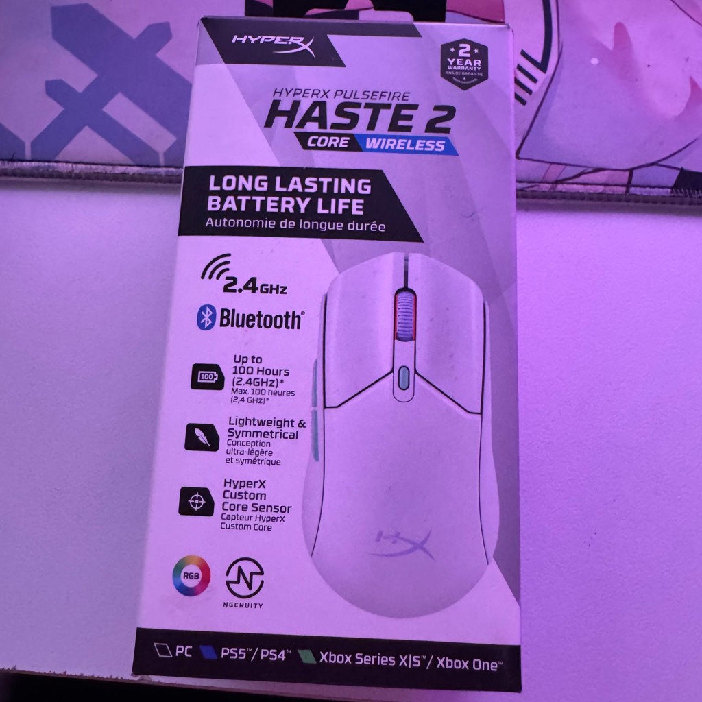 Hyperx pulsefire Haste 2