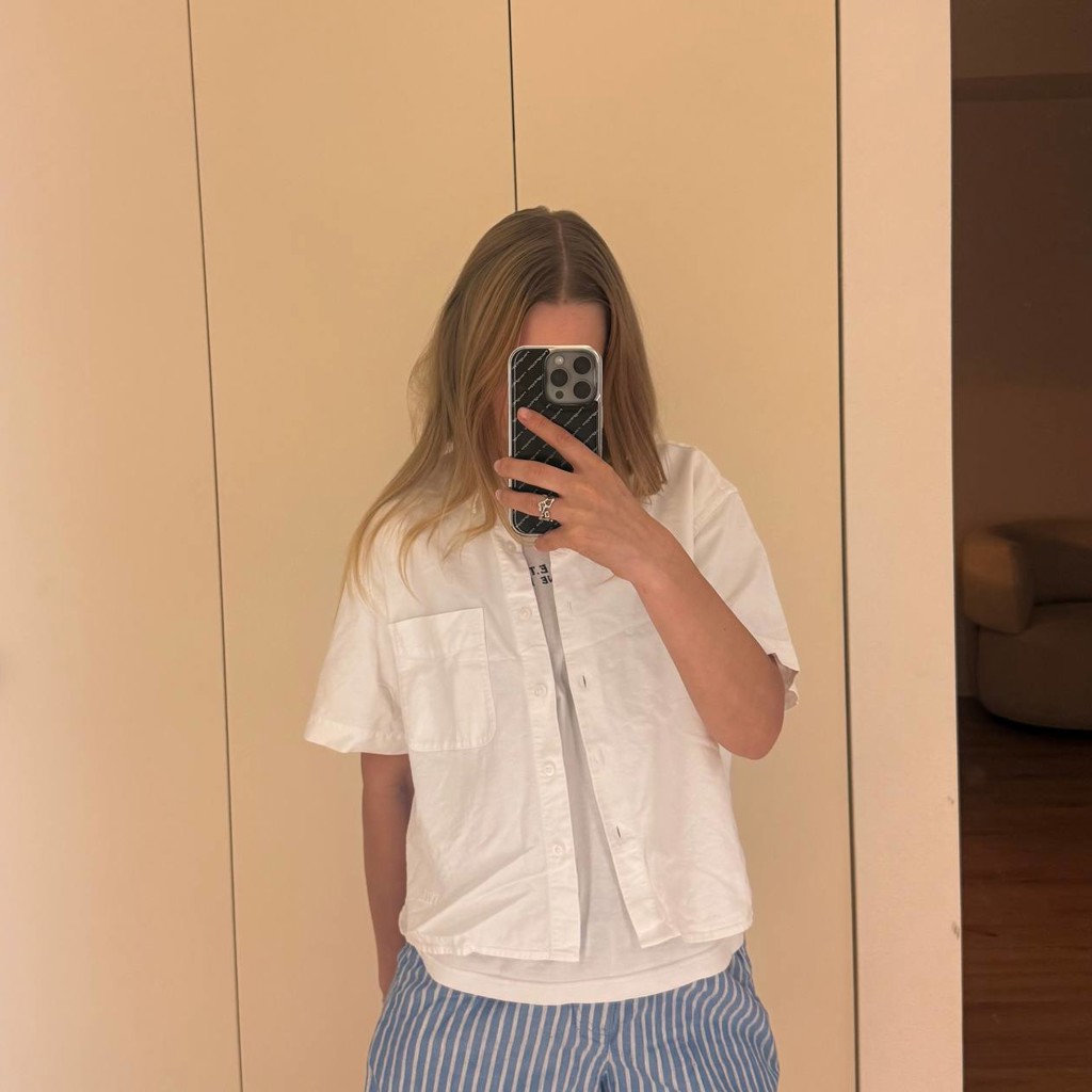 Рубашка Uniqlo x JW Anderson