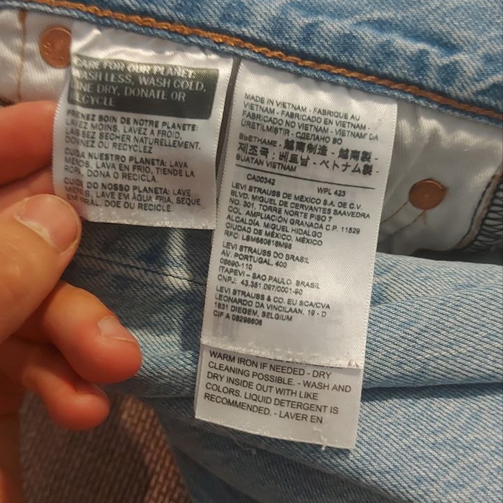 Джинсы Levi's 501 Premium R/Tab