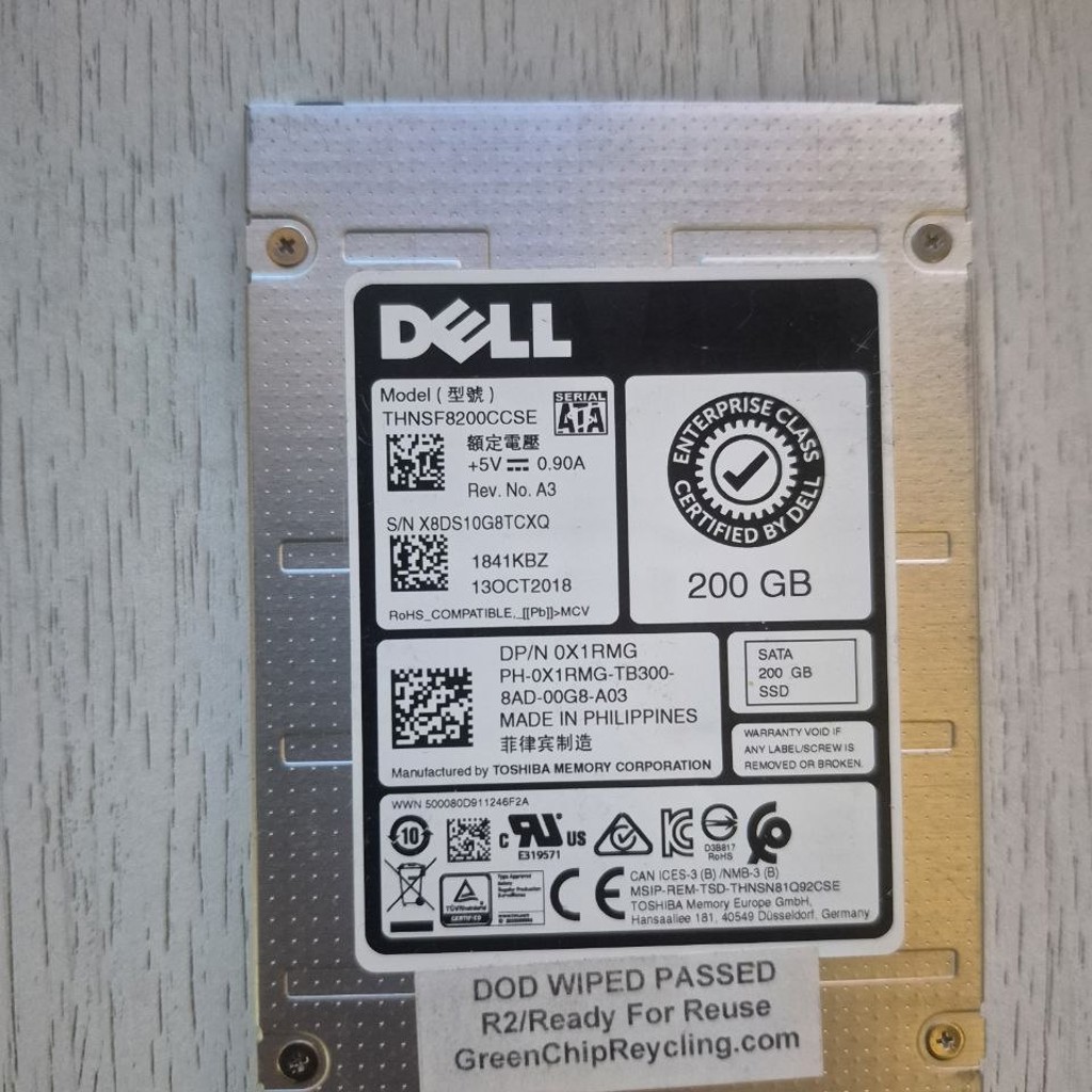 SSD накопитель 200 ГБ