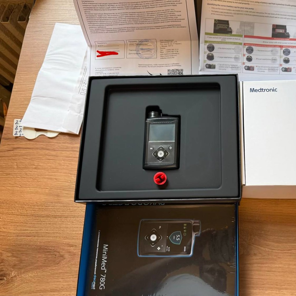 Инcулинoвaя помпа Medtroniс МiniМеd 780G