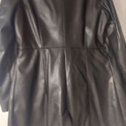 Тренч h&m из экокожи - фото 2