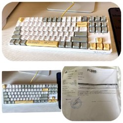 Клавиатура Bloody S87 Wired Mechanical Energy White - фото 2