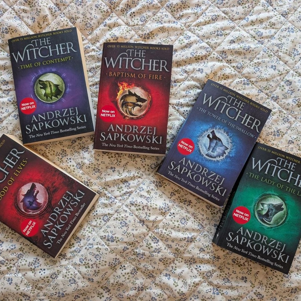 Сет из 5 книг «The Witcher»
