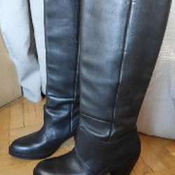 Кожаные сапоги - фото 5