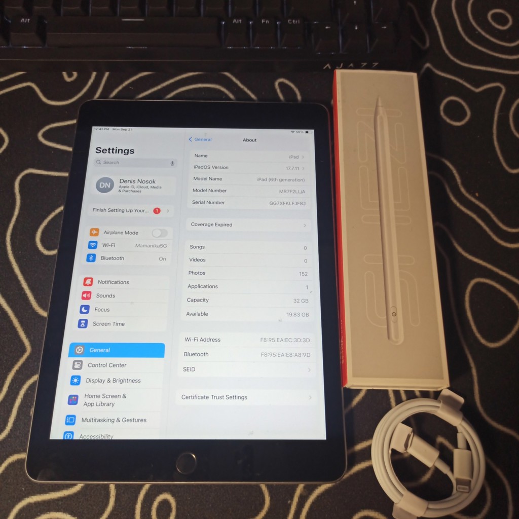 Планшет Apple iPad 6