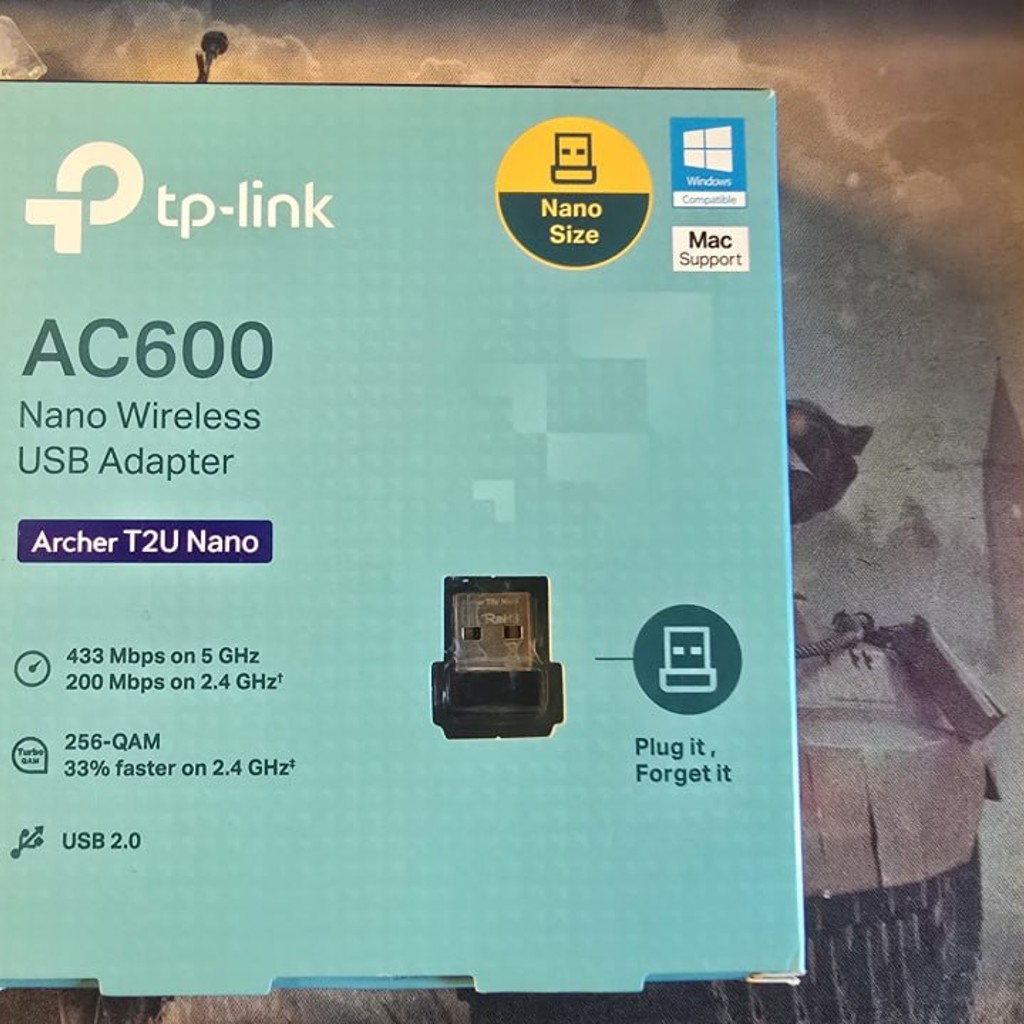 Wi-Fi USB-адаптер TP-Link Archer T2U Nano
