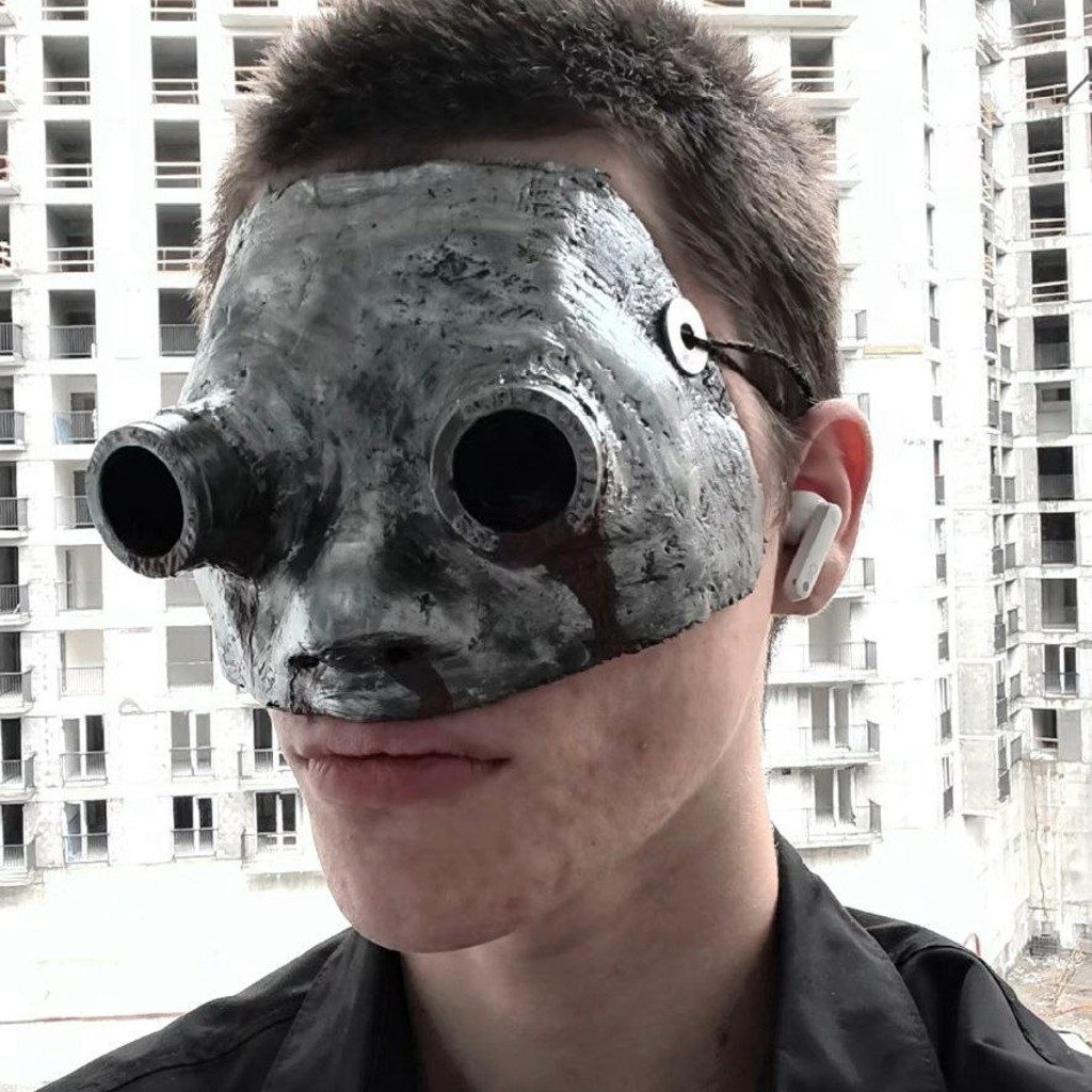 Кастомная маска к Хэллоуину