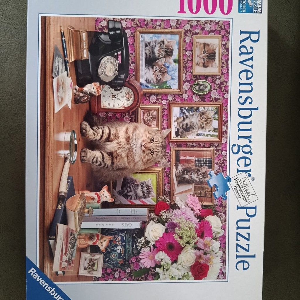 Пазл Ravensburger с изображением кота